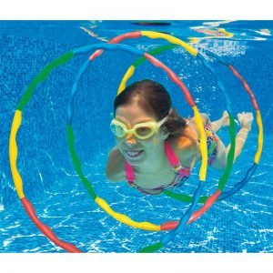 Set de 3 aros piscina Arco Iris